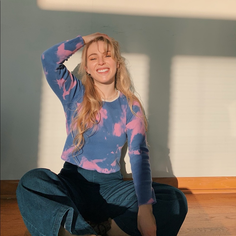 Moda International Handmade Bleach Dye Tee